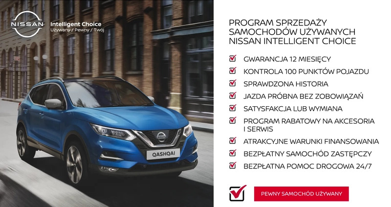 Nissan Qashqai cena 119900 przebieg: 24721, rok produkcji 2022 z Mordy małe 92